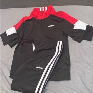 Adidas boys track suit